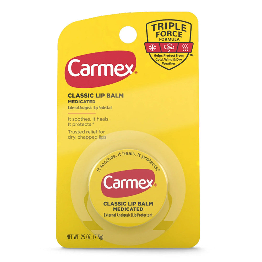 Carmex Original Classic Lip Balm Medicated, 0.25 Oz